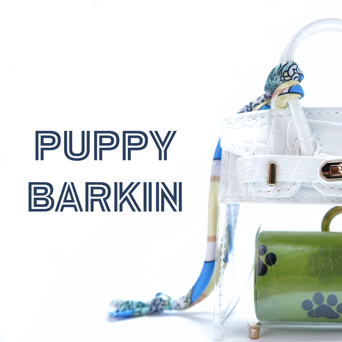 Barkin Dog Waste Bag Dispenser - Clear