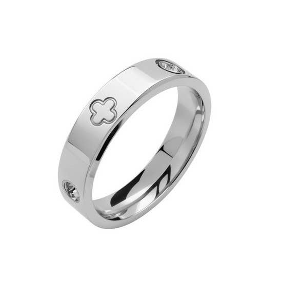 L'Atelier Collection Clover and Stone Band