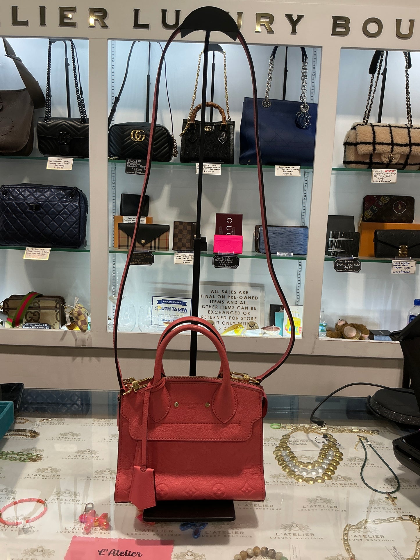 Louis Vuitton Monogram Empreinte Pont Neuf Mini - Luxury Pre-owned