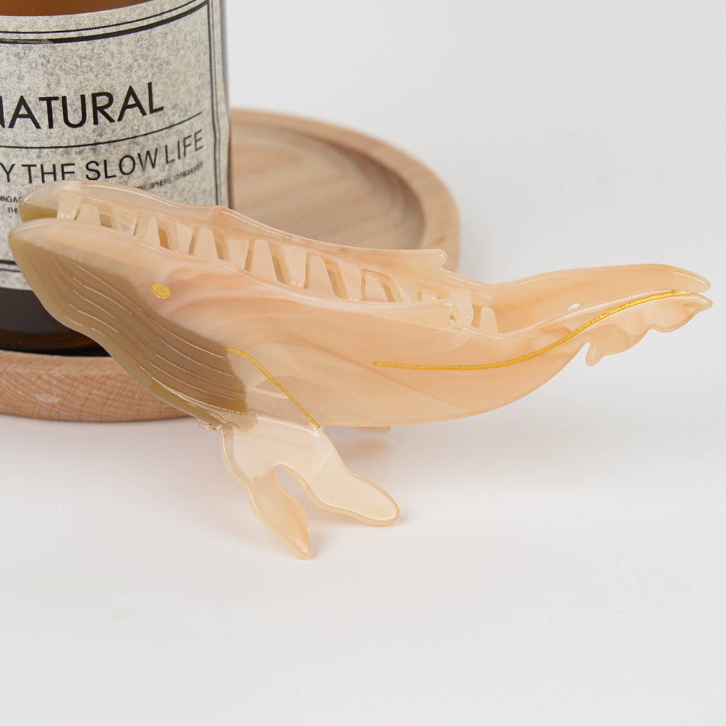 L'Atelier Collection Blue Whale Claw Clip