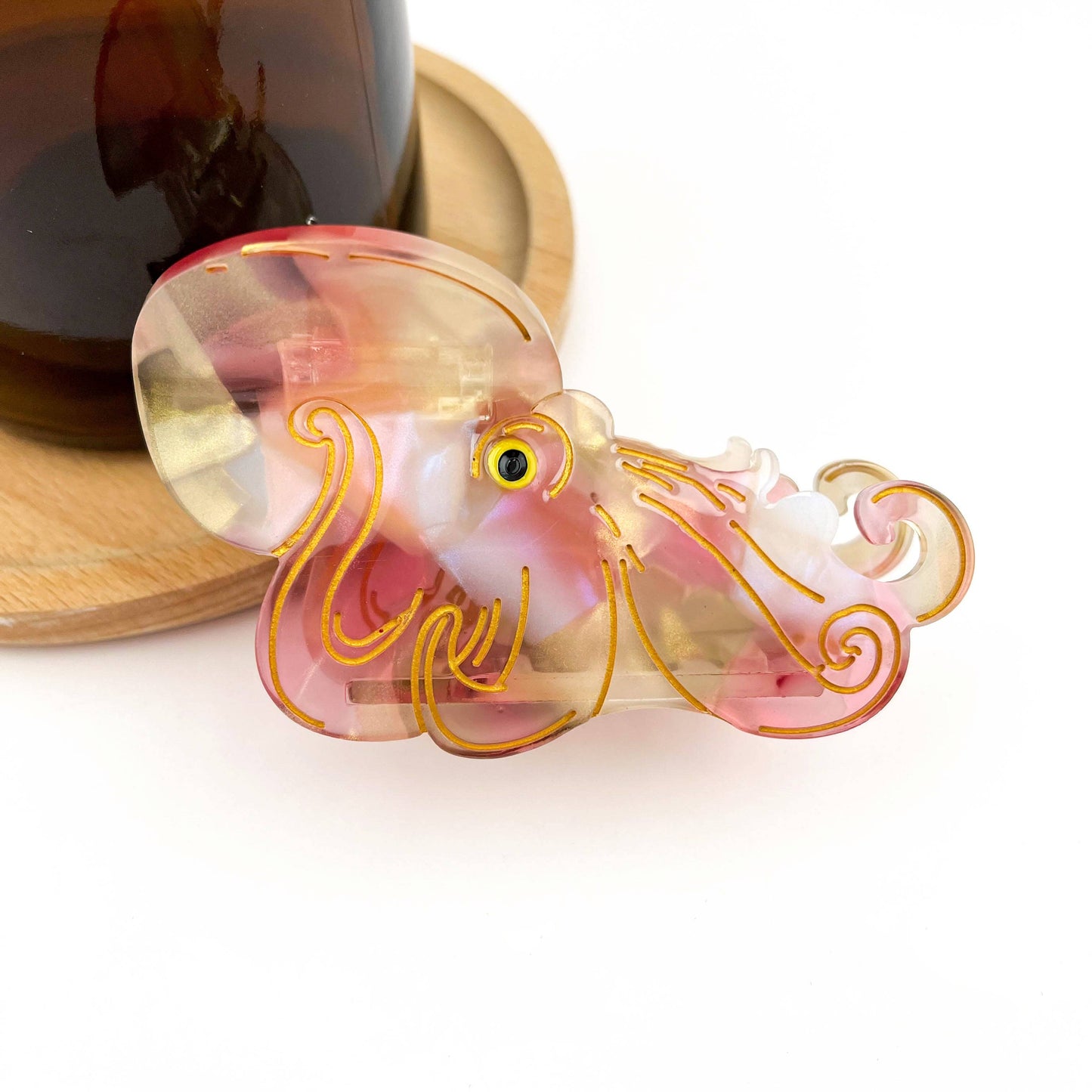L'Atelier Collection Iridescent Octopus Claw Clip