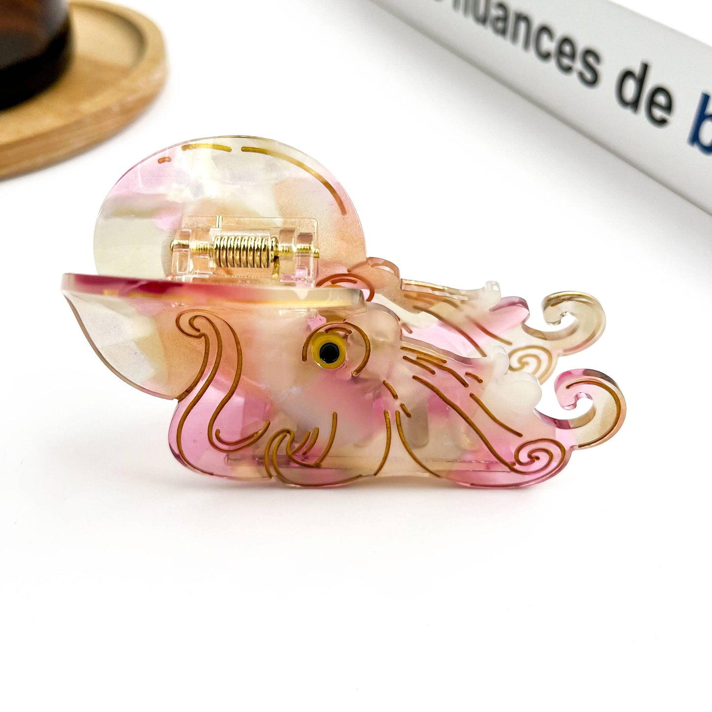 L'Atelier Collection Iridescent Octopus Claw Clip