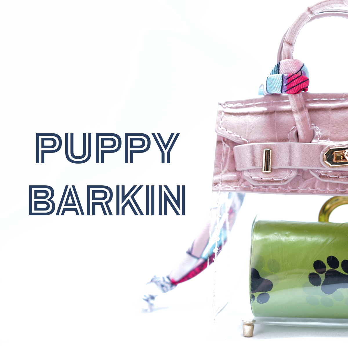 Barkin Dog Waste Bag Dispenser - Clear