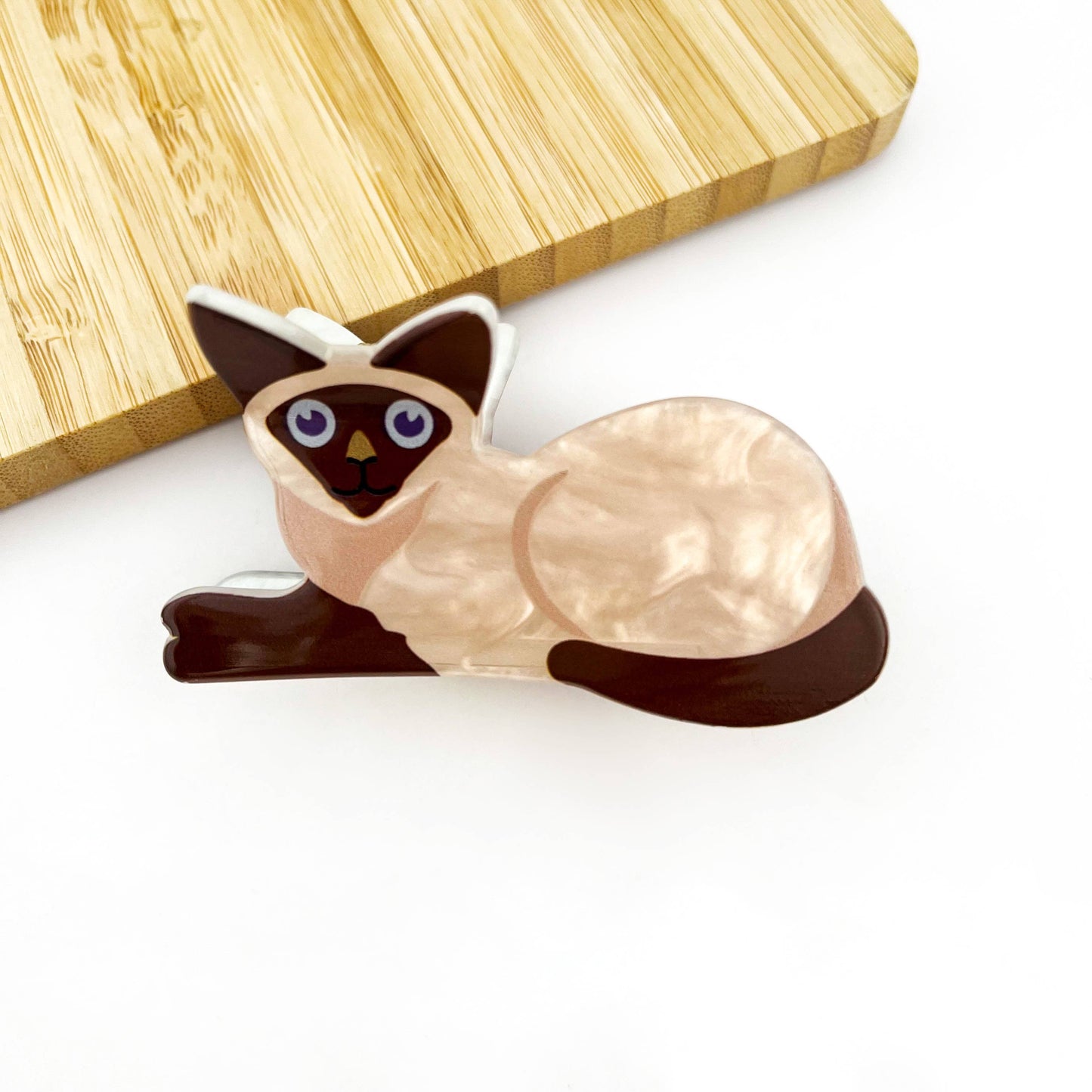 L'Atelier Collection Lounging Cat Claw Clip