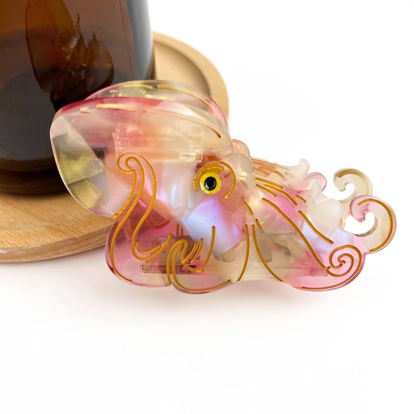 L'Atelier Collection Iridescent Octopus Claw Clip