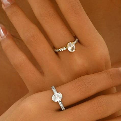 L'Atelier Collection Statement Rhinestone Ring