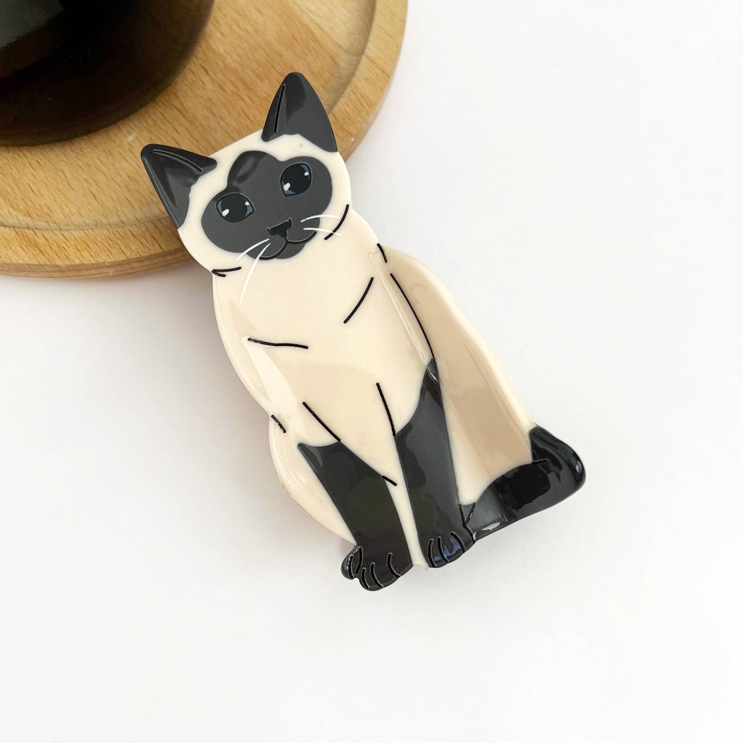 L'Atelier Collection Sitting Cat Claw Clip