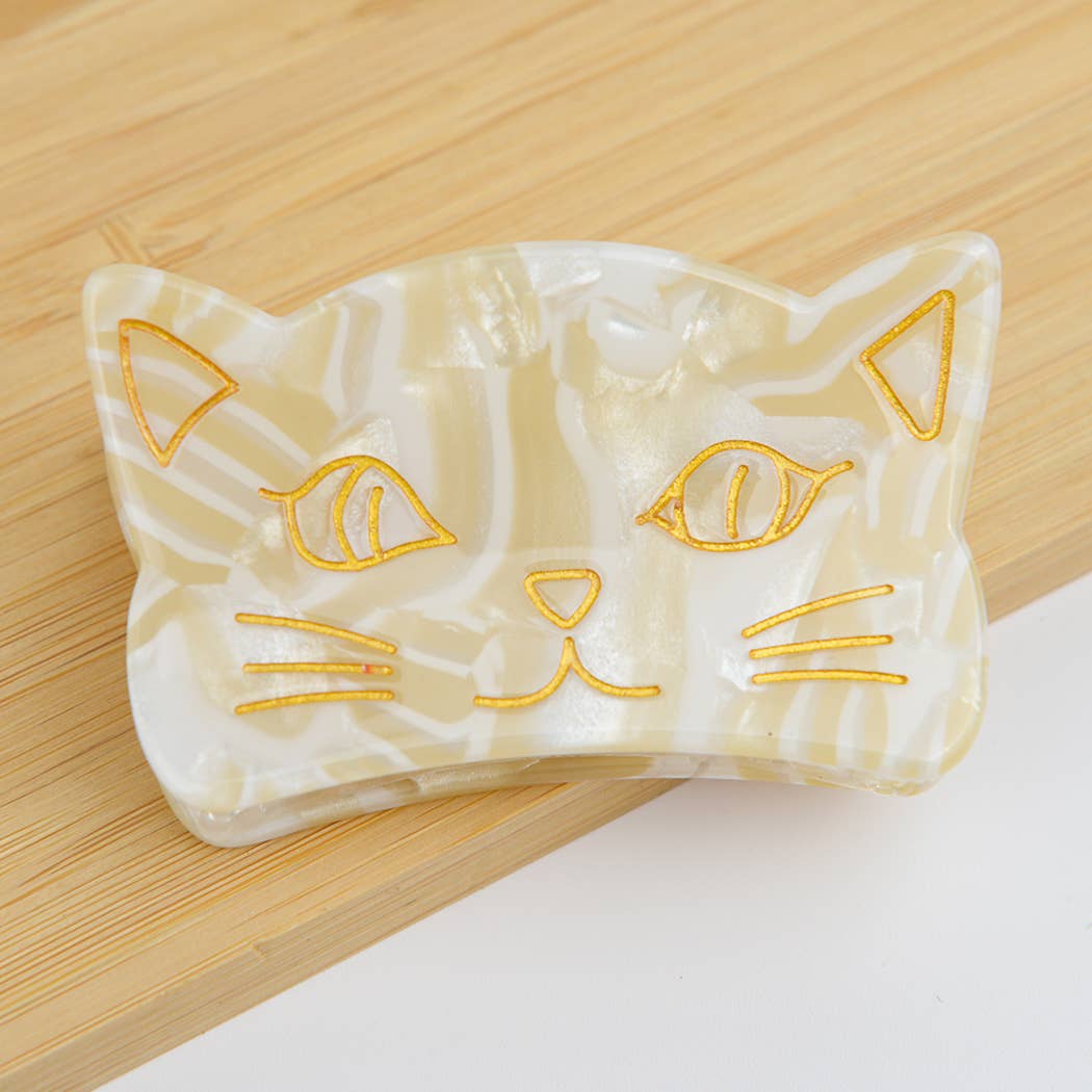 L'Atelier Collection Peeking Cat Claw Clip
