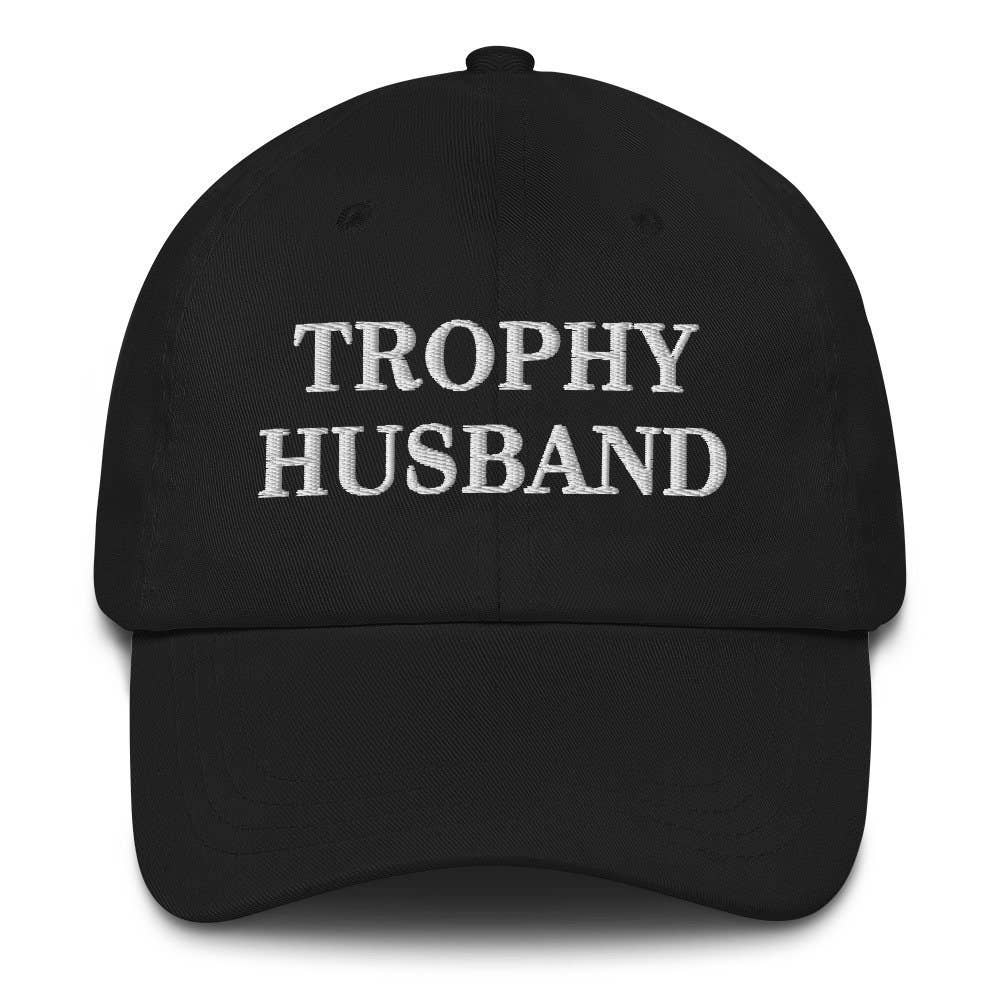 Trophy Husband Embroidered Dad Cap