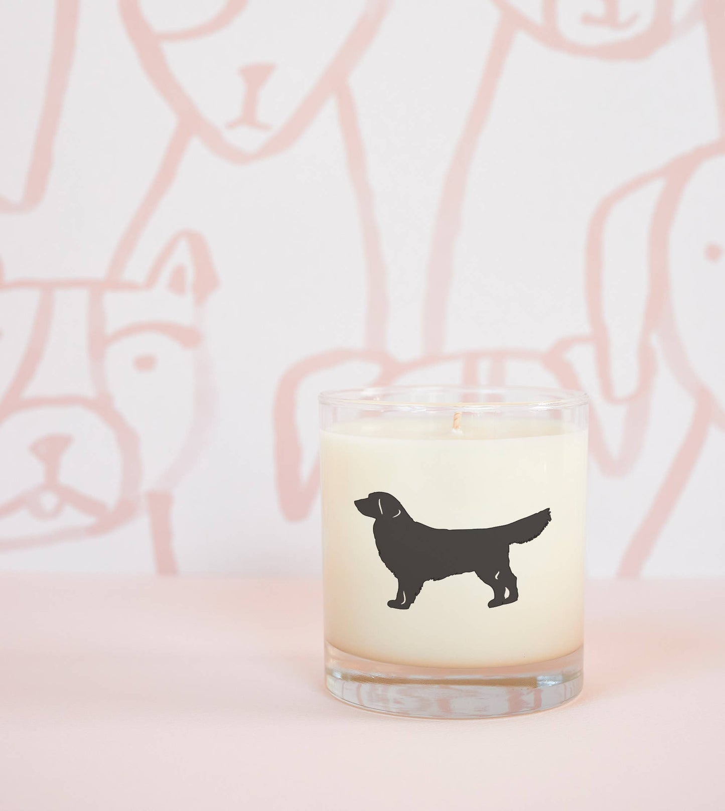 Golden Retriever Dog Breed Soy Candle