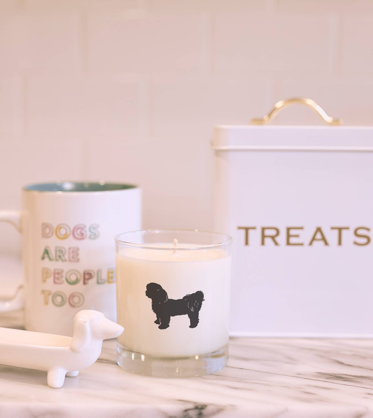 Shih Tzu Dog Breed Soy Candle