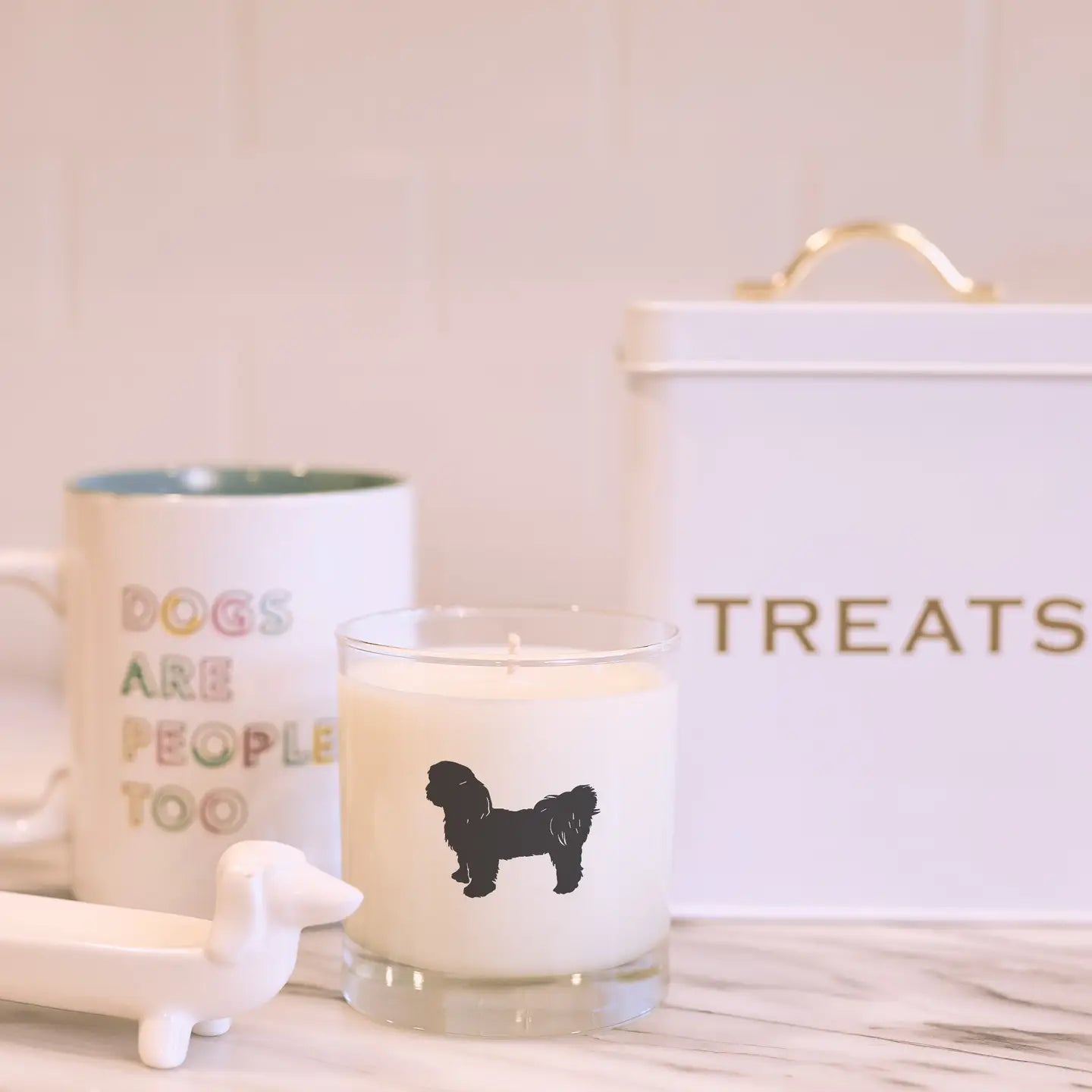 Shih Tzu Dog Breed Soy Candle