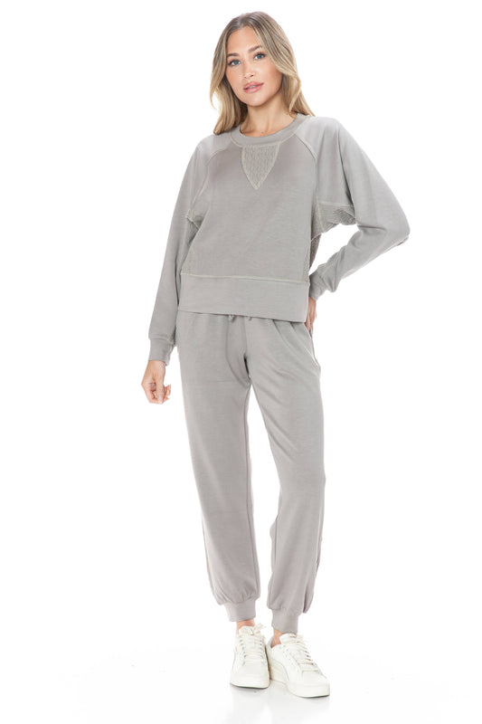 Scuba Jogger Pant with Contrast Stripe