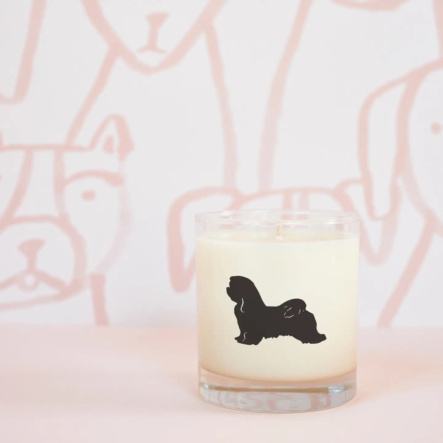 Maltese Dog Breed Soy Candle