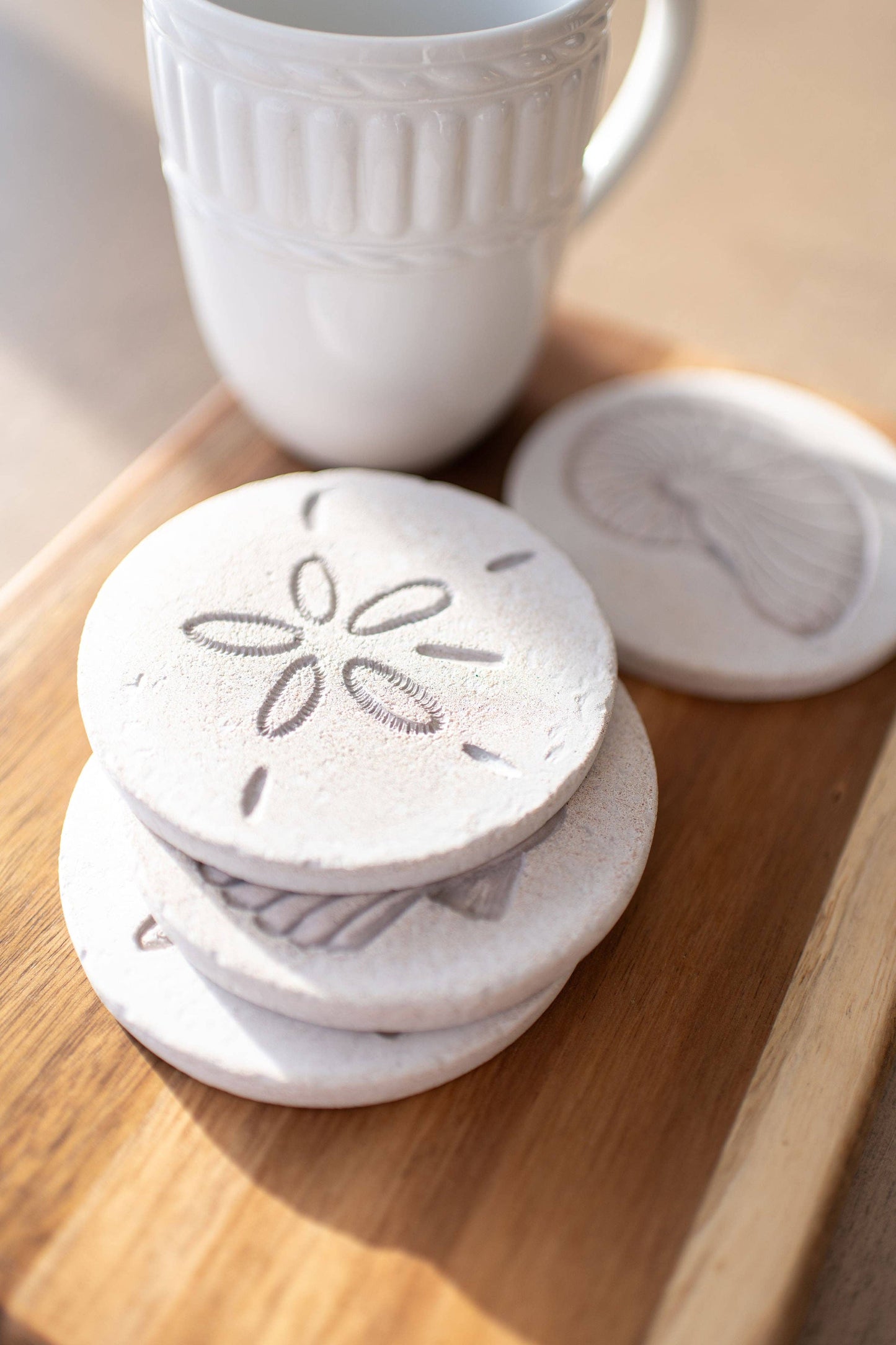 Lynn & Liana Designs Shoreline Stoneware Coasters