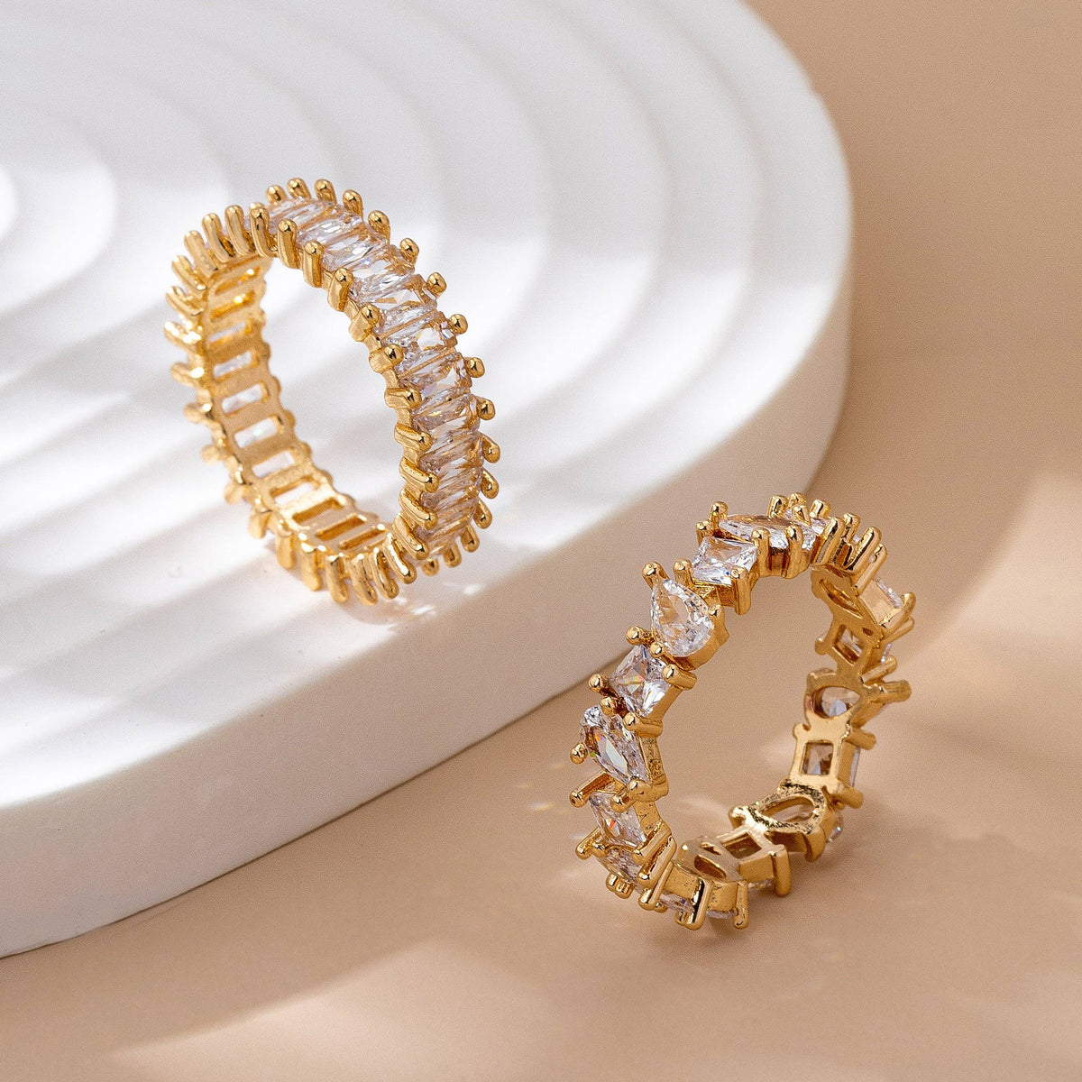 L'Atelier Collection Crystal Eternity Band