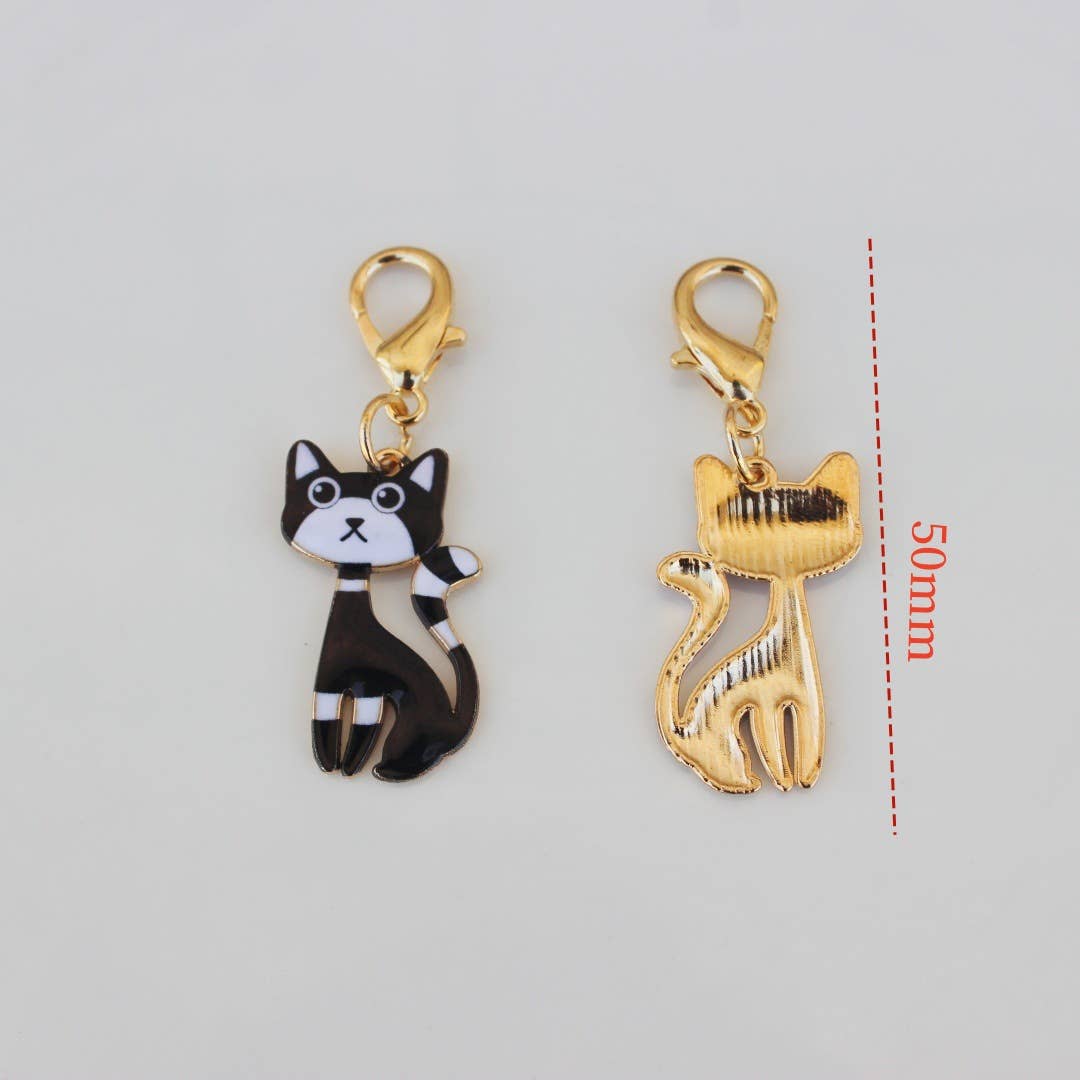 Colorful Cat Charm