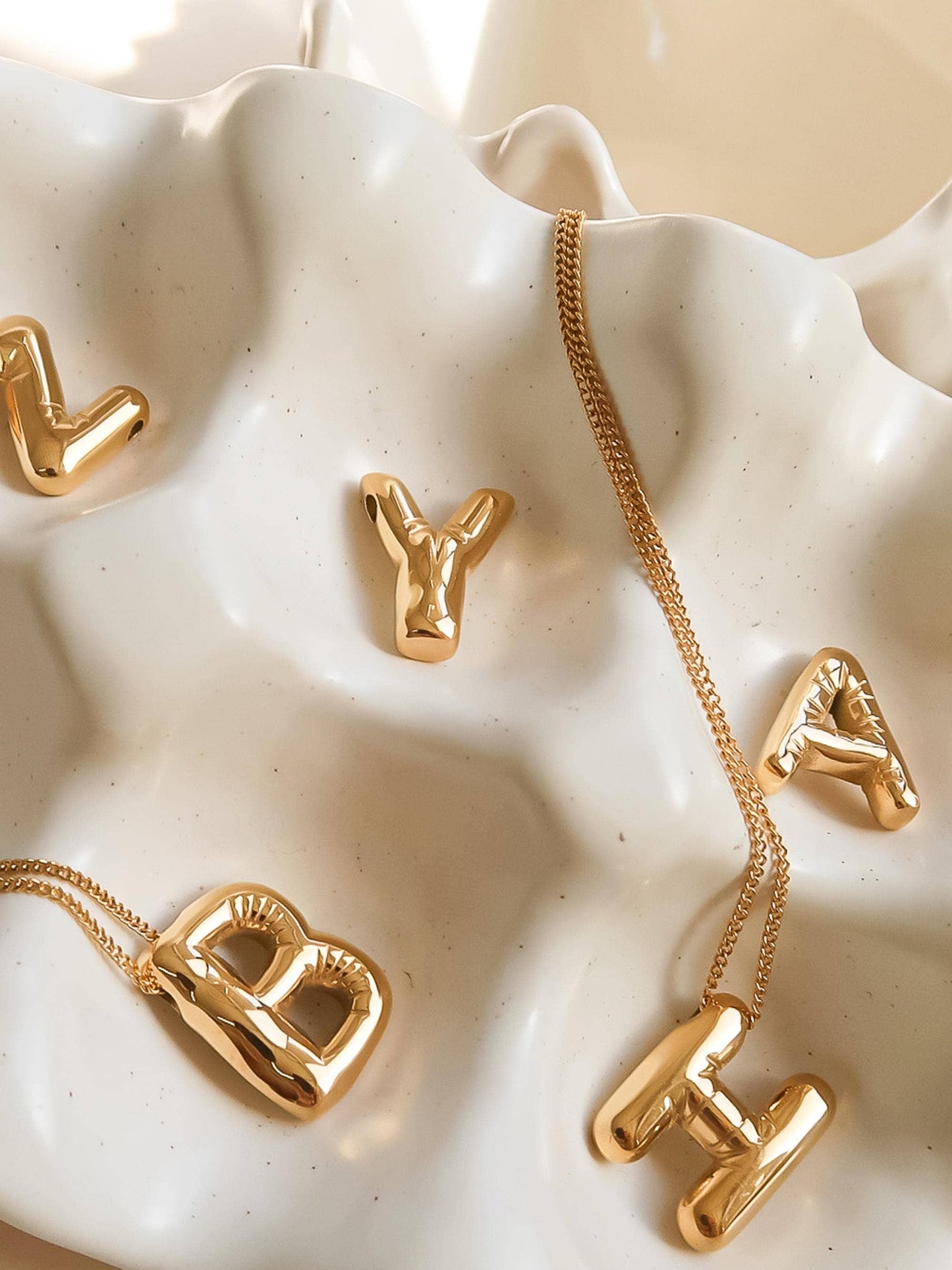 L'Atelier Collection Hayes Alphabet Necklace