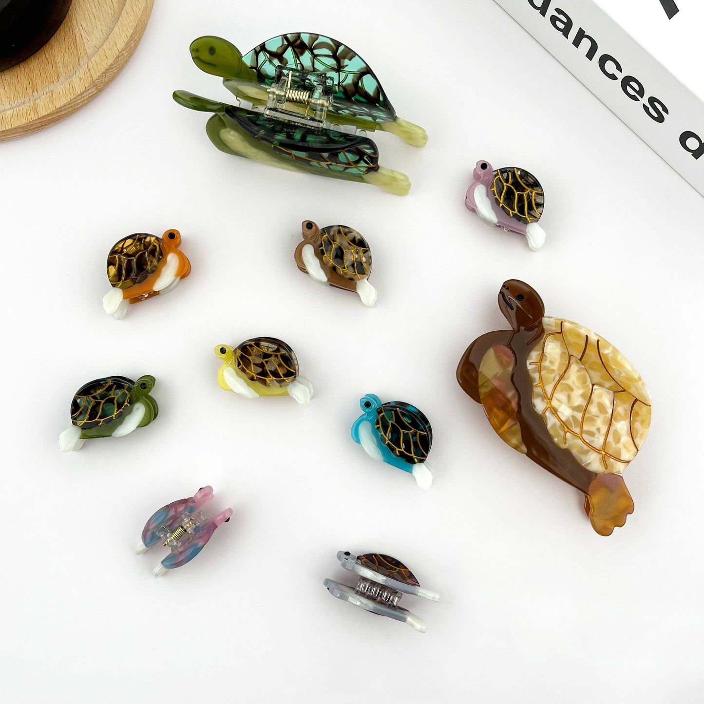 L'Atelier Collection Mini Turtle Clip