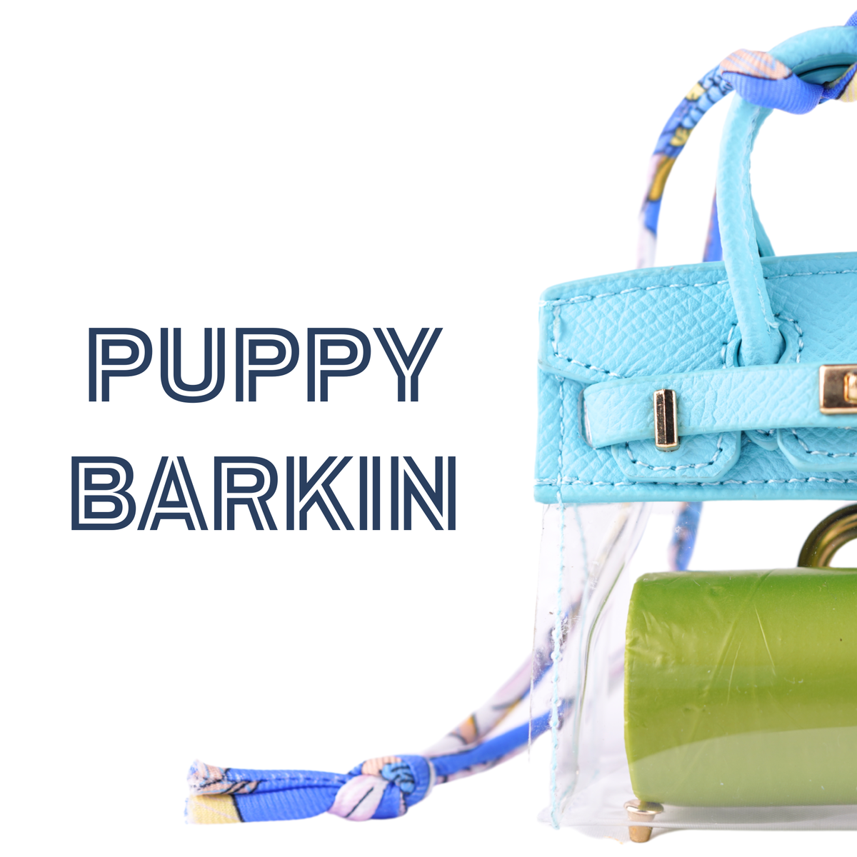 Barkin Dog Waste Bag Dispenser - Clear