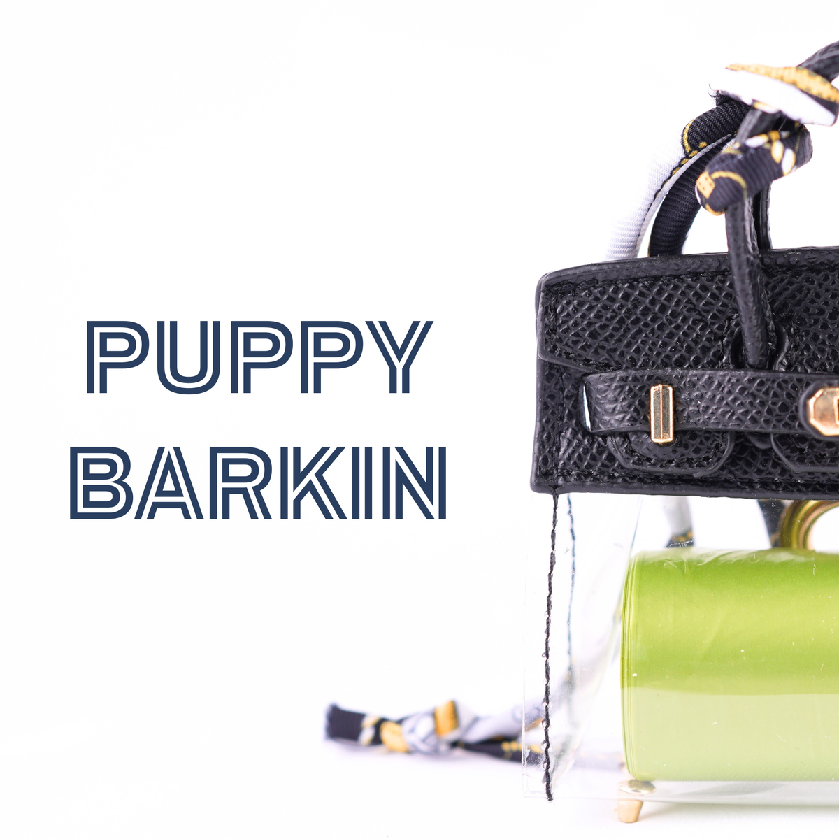 Barkin Dog Waste Bag Dispenser - Clear