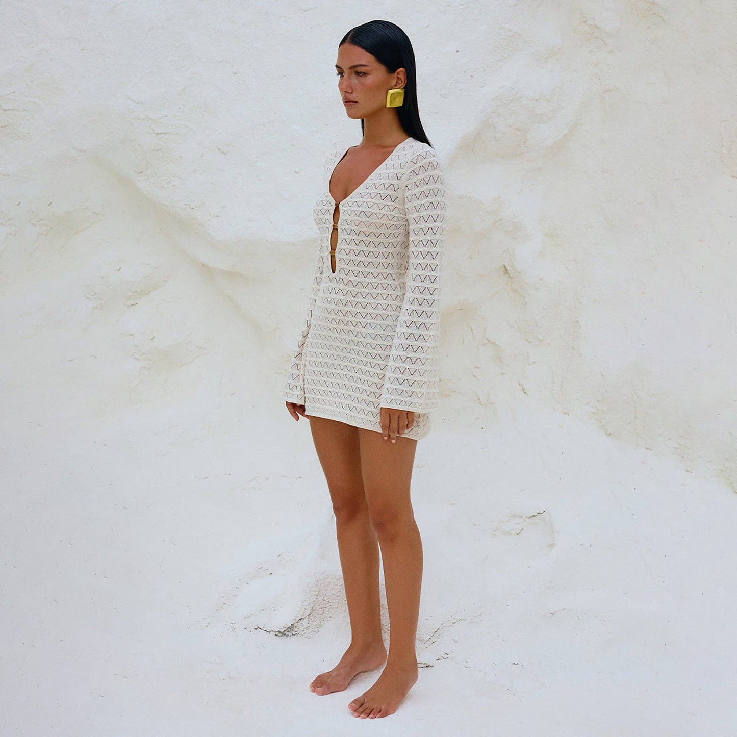 HOT Sexy Knit Beach Dress Swim CoverUp