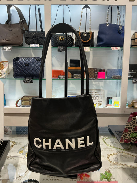 Chanel Chamelia Mini Lambskin Tote - Luxury Pre-owned