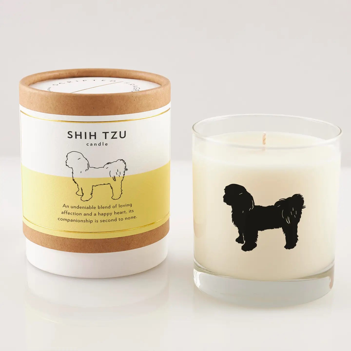 Shih Tzu Dog Breed Soy Candle