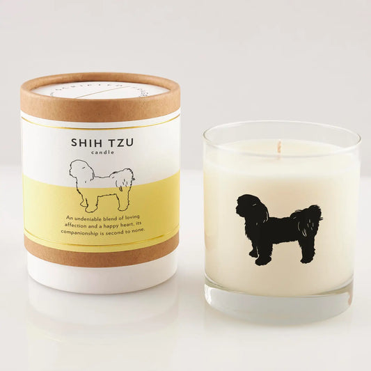 Shih Tzu Dog Breed Soy Candle