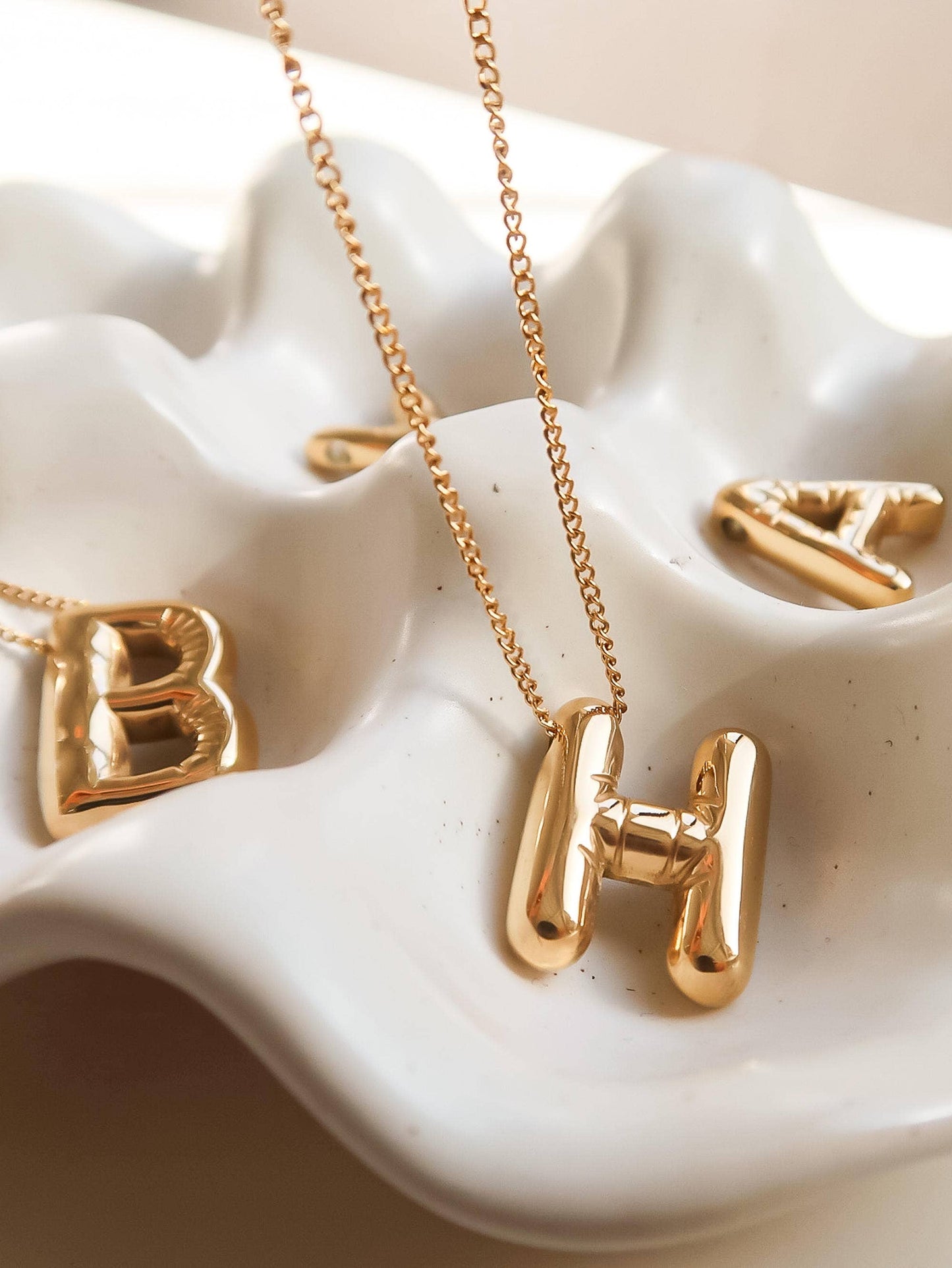 L'Atelier Collection Hayes Alphabet Necklace