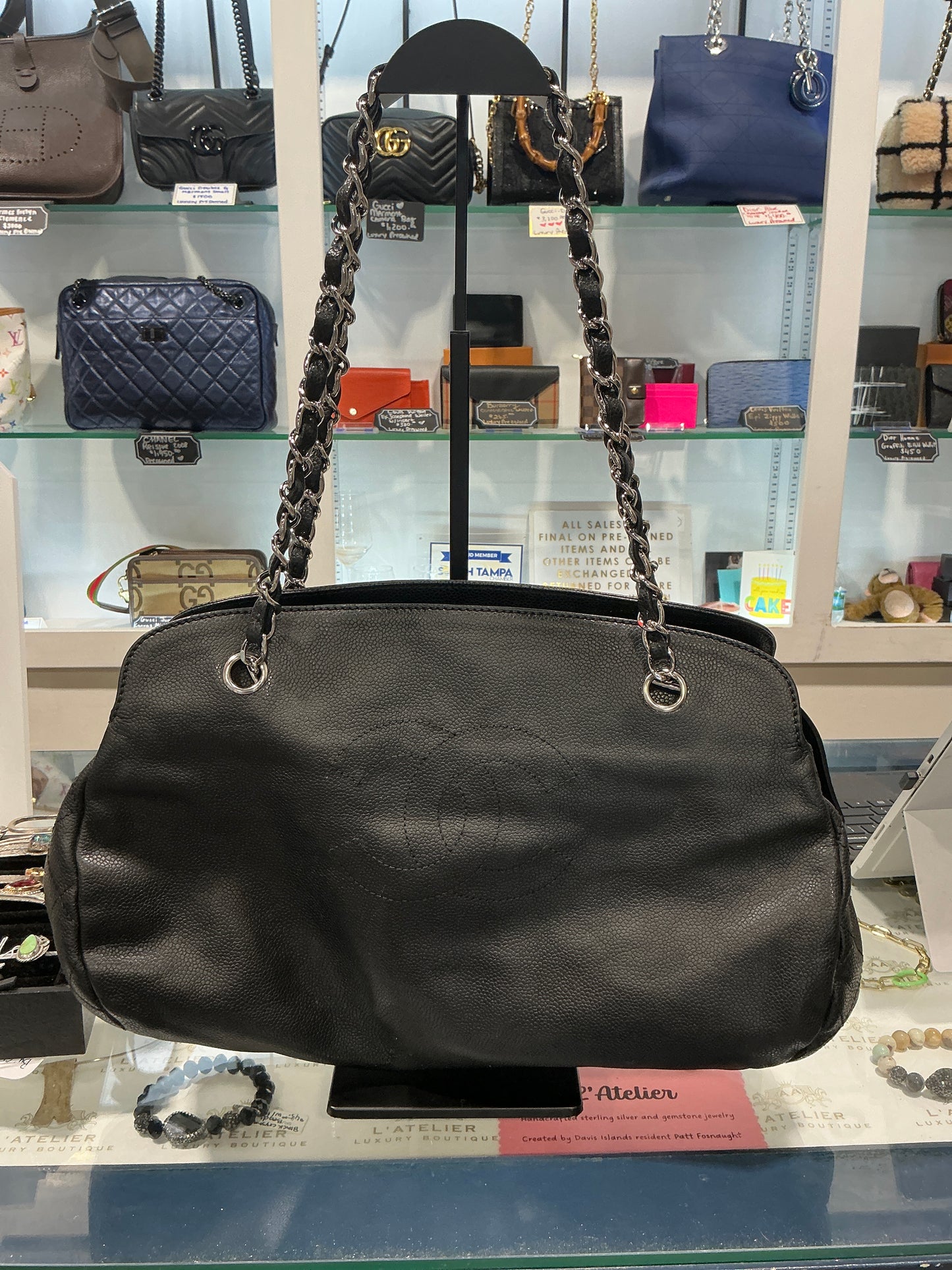 Chanel Bowler / Hobo Shoulder Bag - Luxury Pre-owned