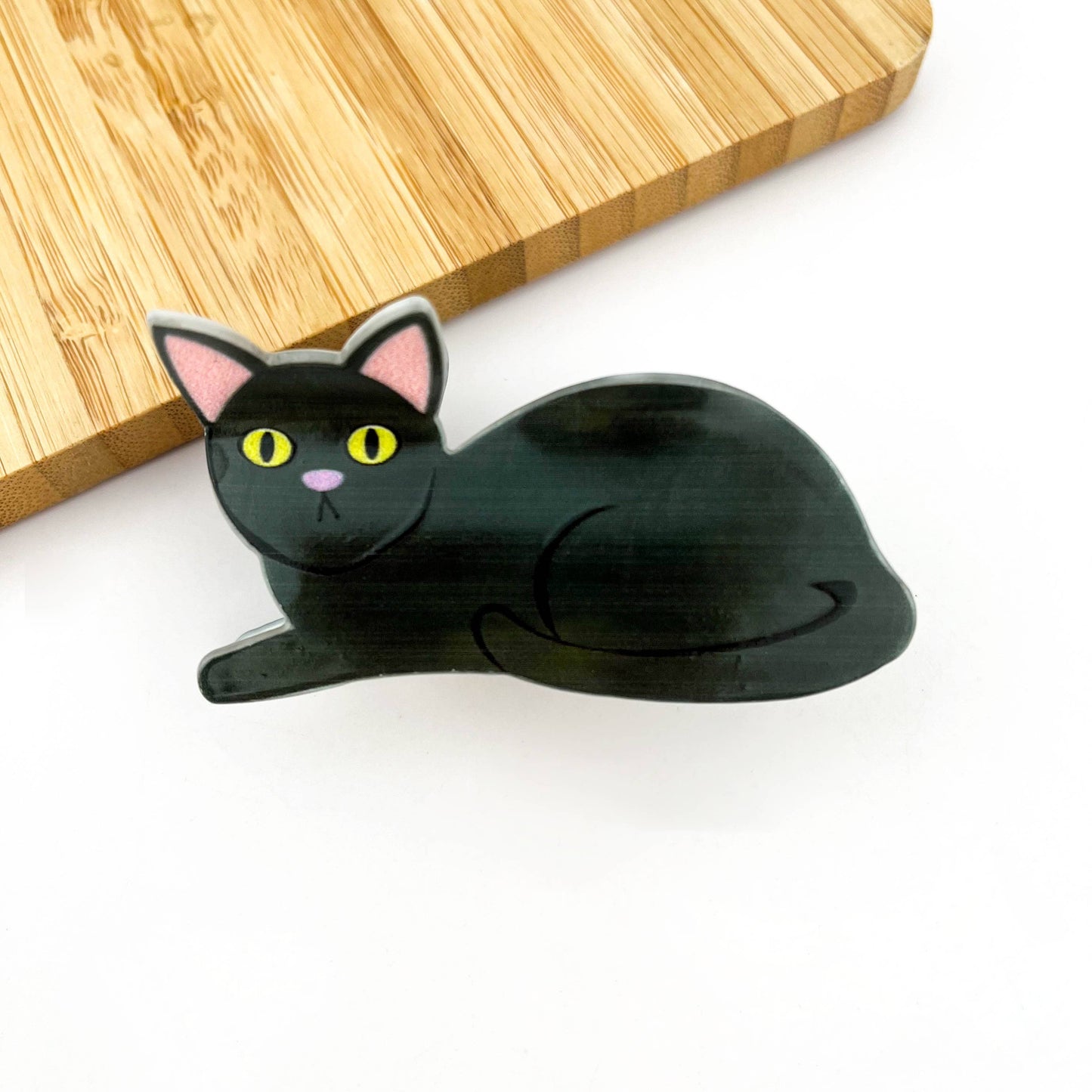 L'Atelier Collection Lounging Cat Claw Clip