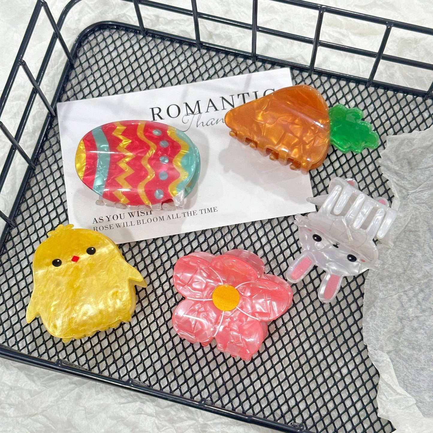 L'Atelier Collection Easter Claw Clips