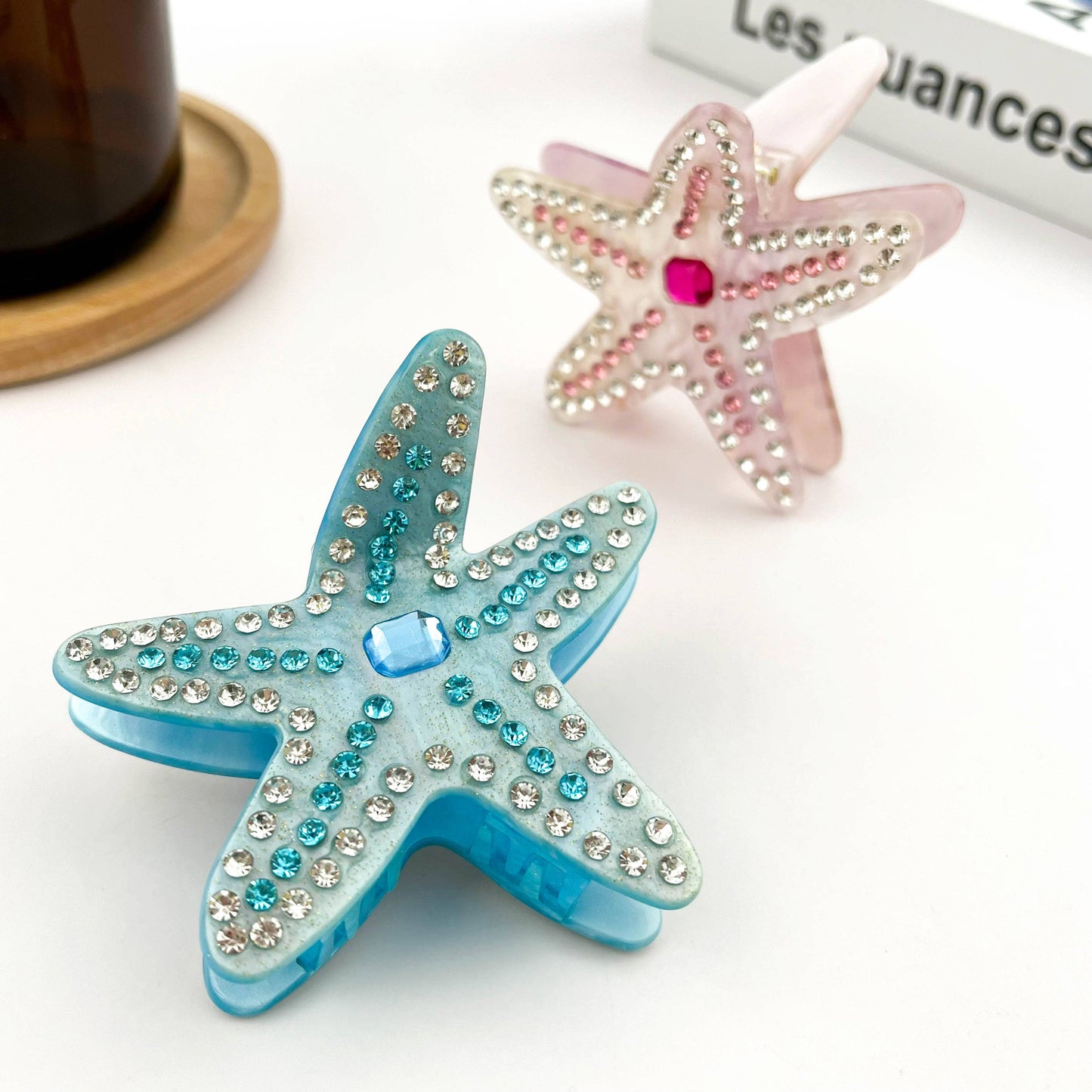 L'Atelier Collection Bedazzled Starfish Claw Clip