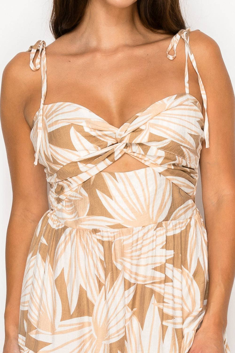 Meet Me In Santorini Eos Drift Maxi Dress