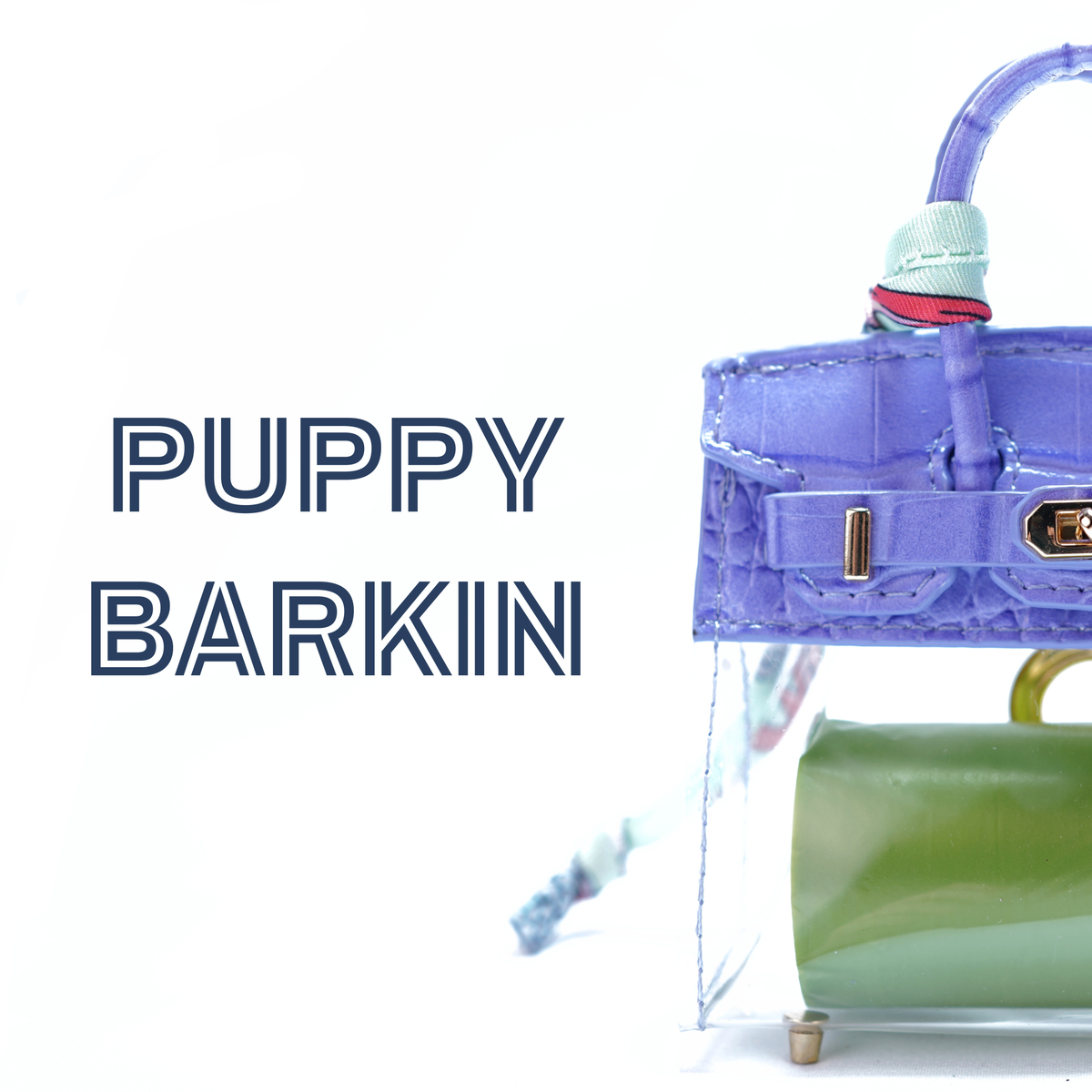 Barkin Dog Waste Bag Dispenser - Clear