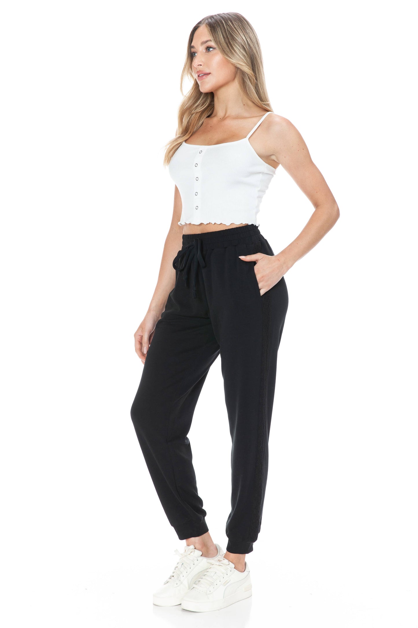 Scuba Jogger Pant with Contrast Stripe