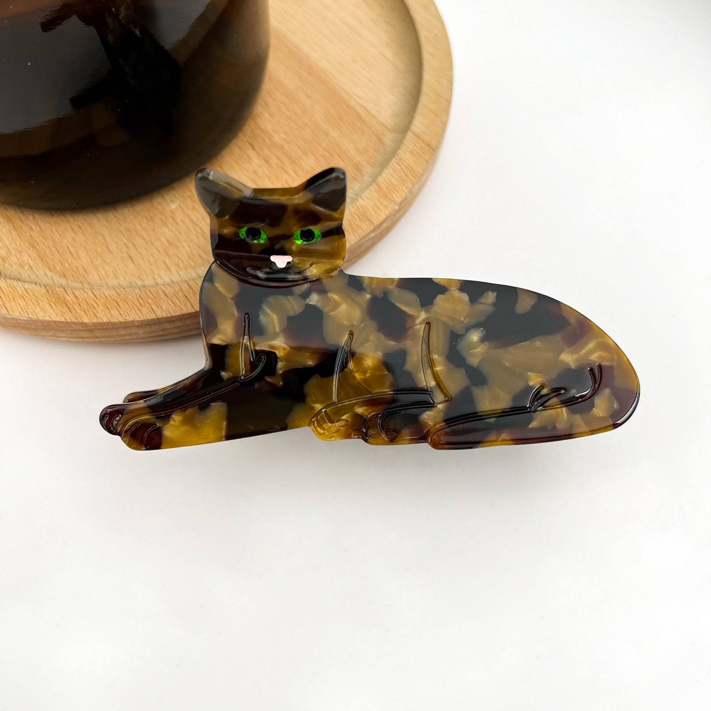 L'Atelier Collection Sitting Cat Claw Clip