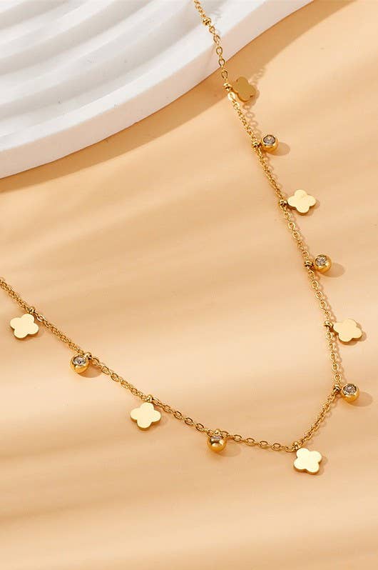 L'Atelier Collection Mini Clover Necklace
