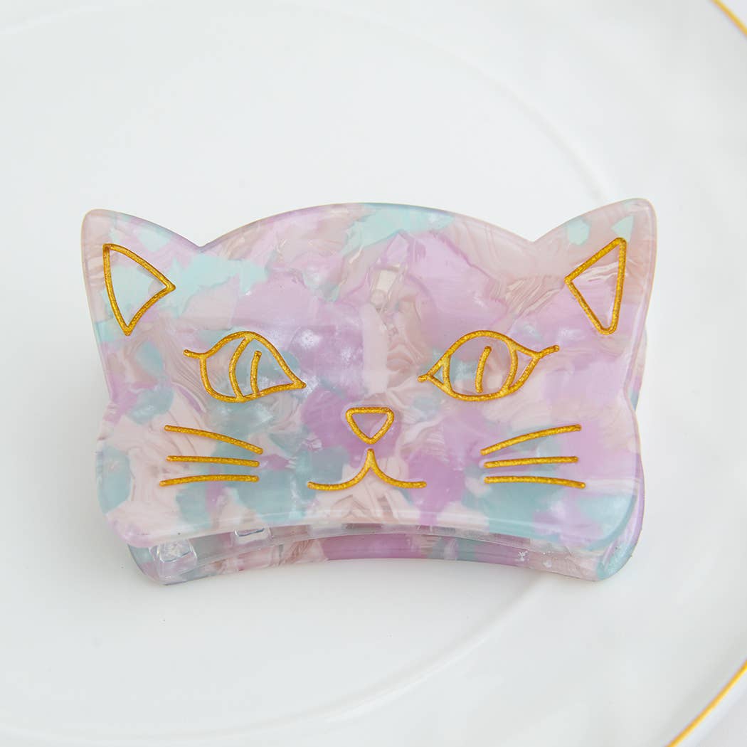 L'Atelier Collection Peeking Cat Claw Clip