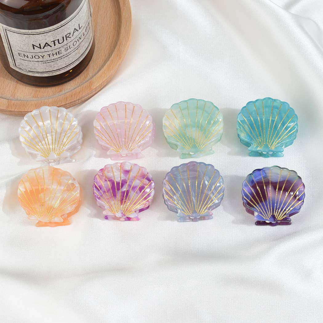 L'Atelier Collection Small Seashell Claw Clips