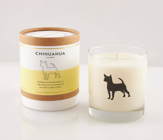 Chihuahua Dog Breed Soy Candle