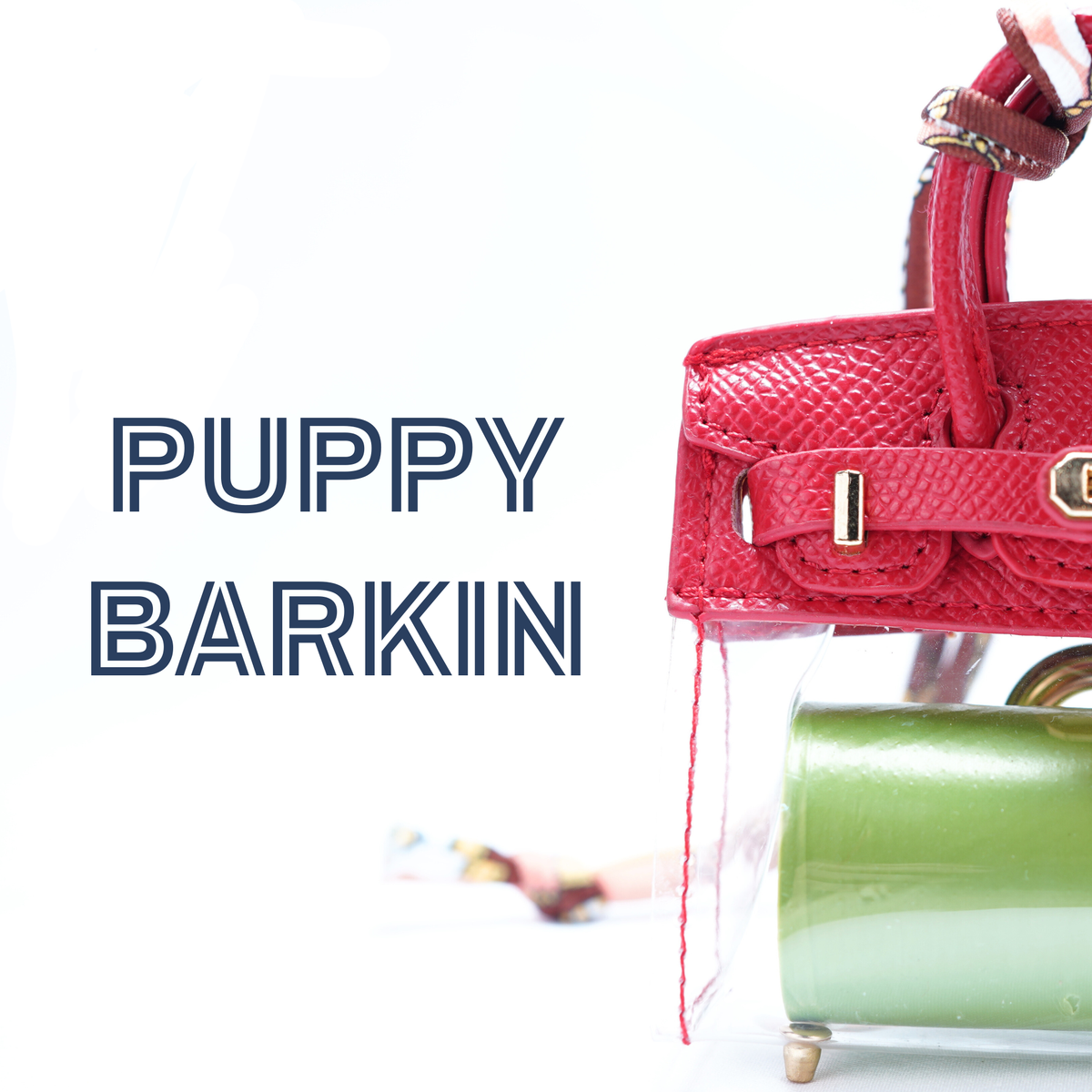 Barkin Dog Waste Bag Dispenser - Clear