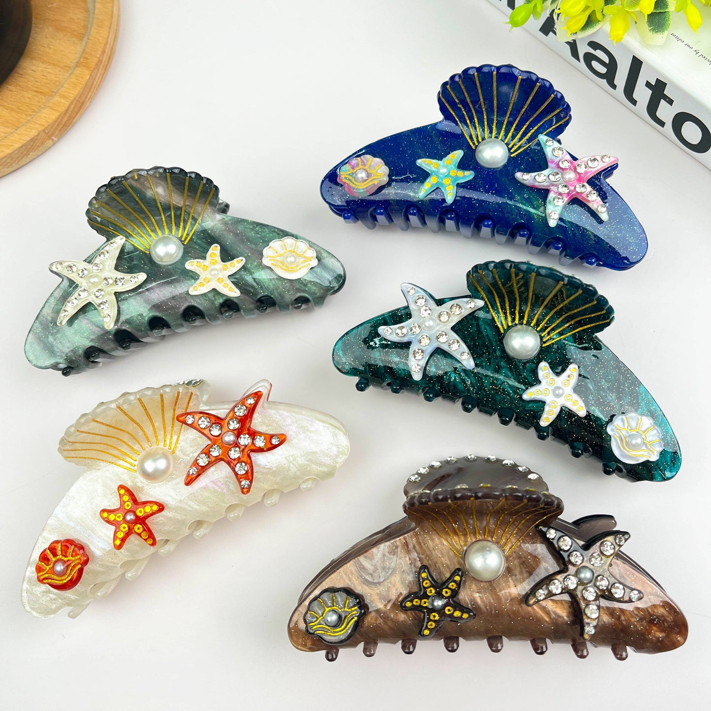 L'Atelier Collection Under the Sea Bling Claw Clip