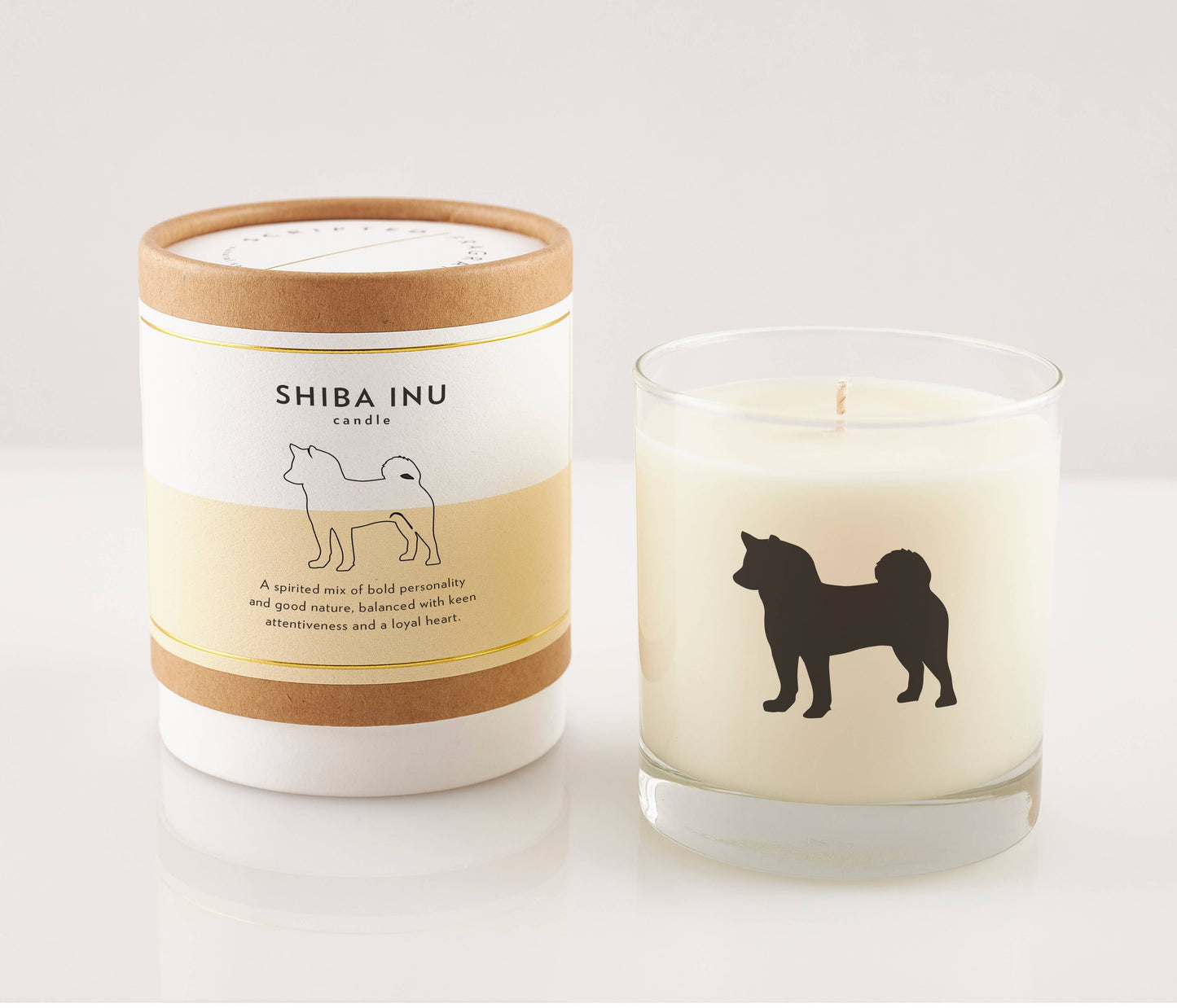 Shiba Inu Dog Breed Soy Candle