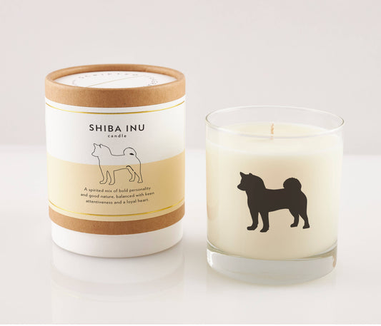 Shiba Inu Dog Breed Soy Candle