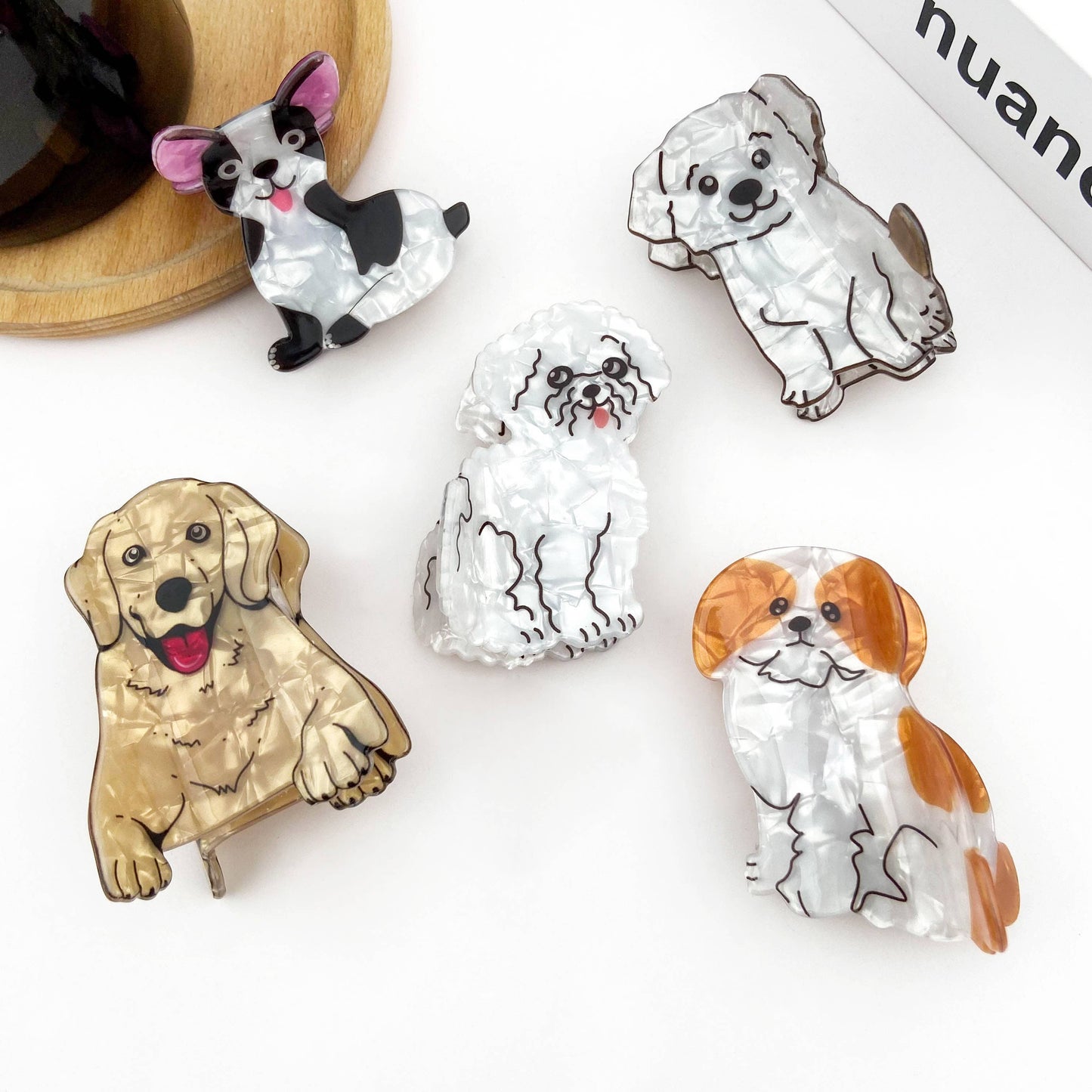 L'Atelier Collection Puppy Claw Clip