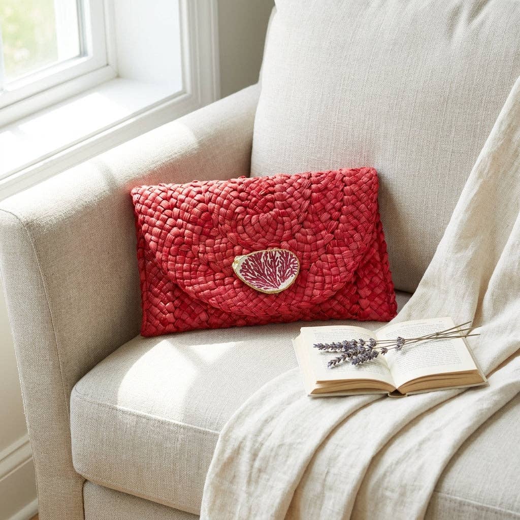 Sea Fan Oyster Shell Clutch