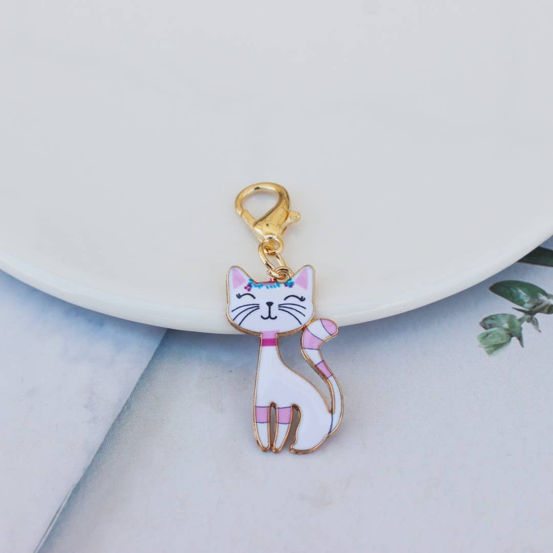 Colorful Cat Charm