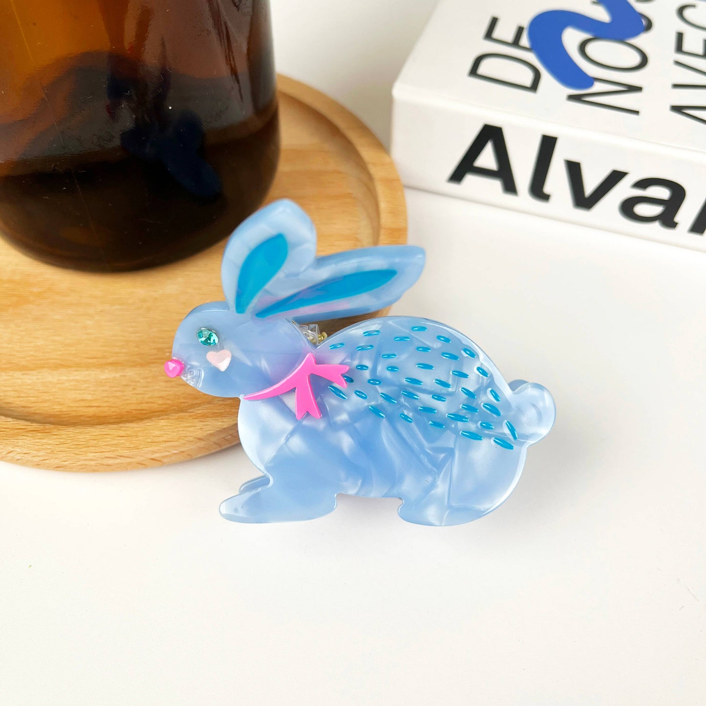 L'Atelier Collection Pastel Bunny Claw Clips